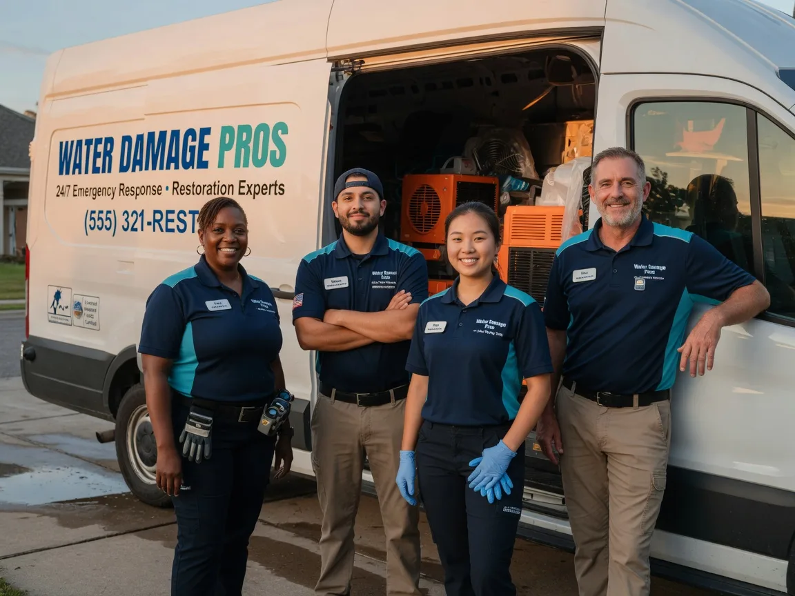 Water Damage Restoration company in New London, TX