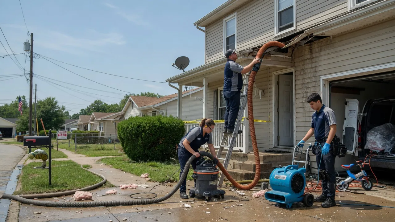 Water Damage Restoration in New London, TX near me